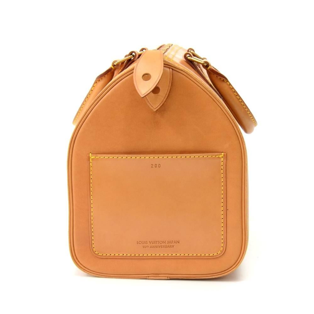 Women's Vintage Louis Vuitton Nomade Speedy 30 Japan 15th Anniversary City Handbag