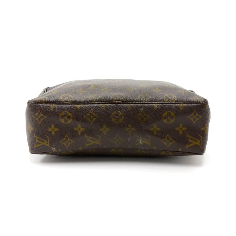 Louis Vuitton Vintage Trousse Toilette 28 Monogram Canvas Cosmetic Pouch In Fair Condition In Fukuoka, Kyushu