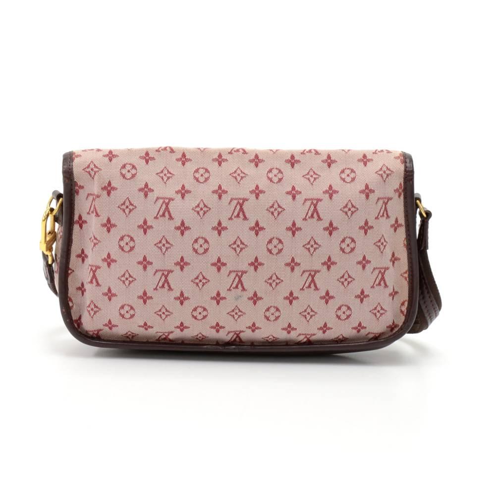Louis Vuitton Marjorie Cerise Mini Monogram Canvas hand bag. Top secured with double flap and belt closure. Second flap is secured with stud lock. Can be carried on shoulder or in hand. Perfect for daily use. SKU: LO498

Made in: France
Serial