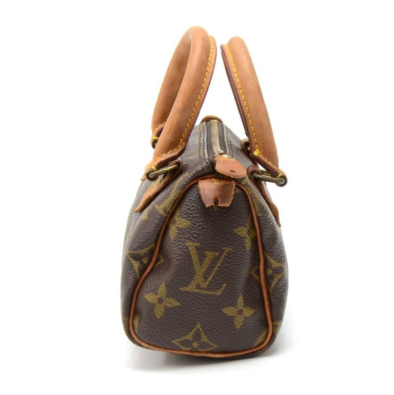 Louis Vuitton Speedy Mini HL Handbag Monogram Canvas at 1stDibs