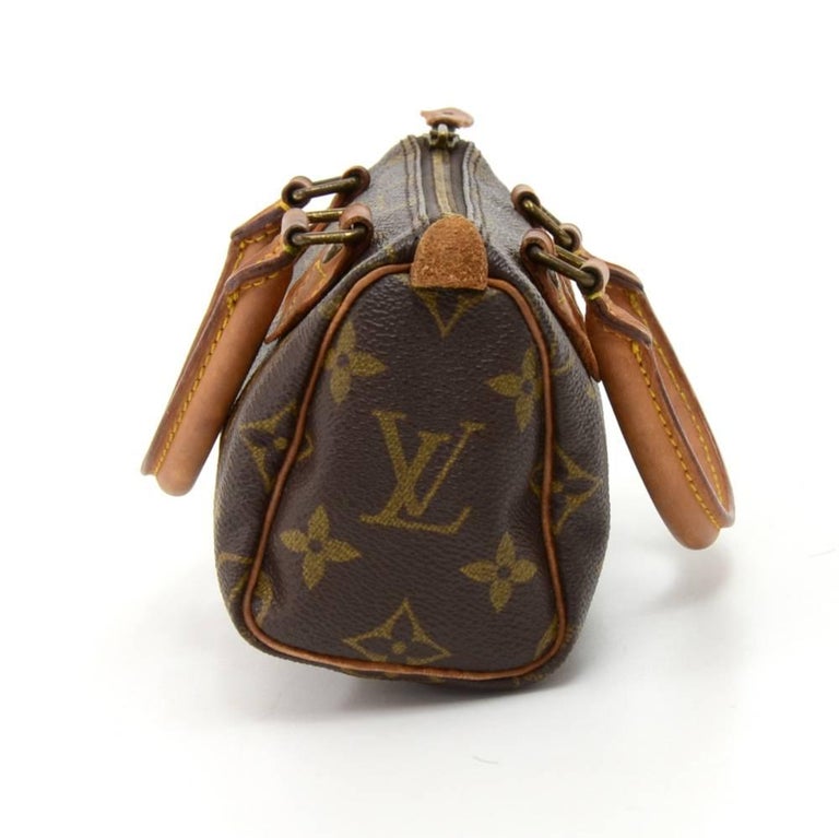 Vintage Louis Vuitton Mini Speedy Sac HL Monogram Canvas Hand Bag at