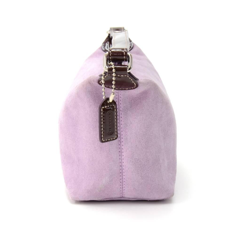 lavender handbag