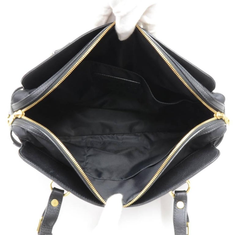 Hunting World Black Nylon and Leather Shoulder Bag For Sale at 1stDibs ...