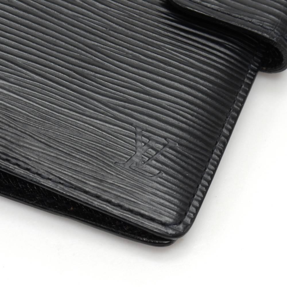 Louis Vuitton Black Epi Leather Agenda Mini 2