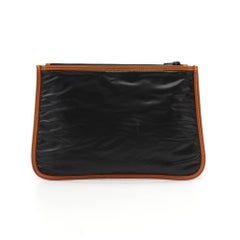 Hunting World Black Bachu cross and leather Pouch Small Bag