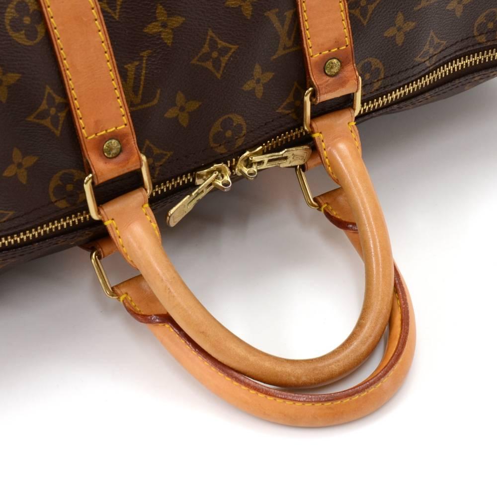 Vintage Louis Vuitton Keepall 45 is a classic of the Louis Vuitton travel bag co 1