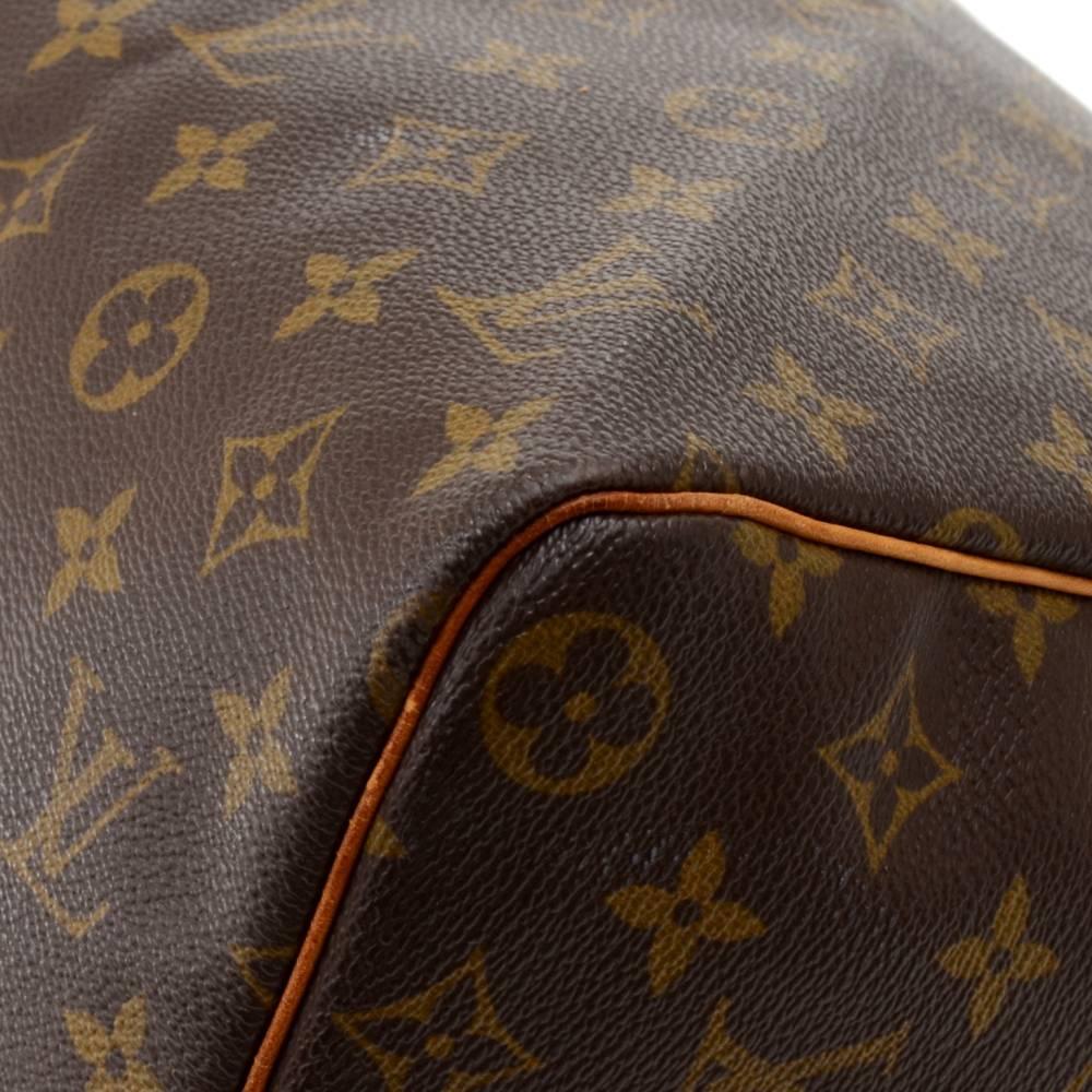 Louis Vuitton Keepall 45 Monogram Canvas Duffle Travel Bag  2