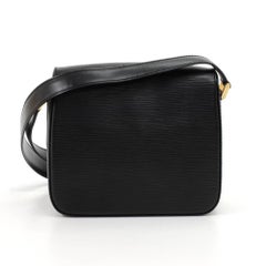 Louis Vuitton Byushi Black Epi Leather Shoulder Bag