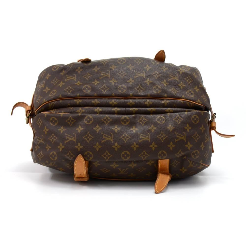 Women's Louis Vuitton Saumur 43 XL Monogram Canvas Shoulder Bag