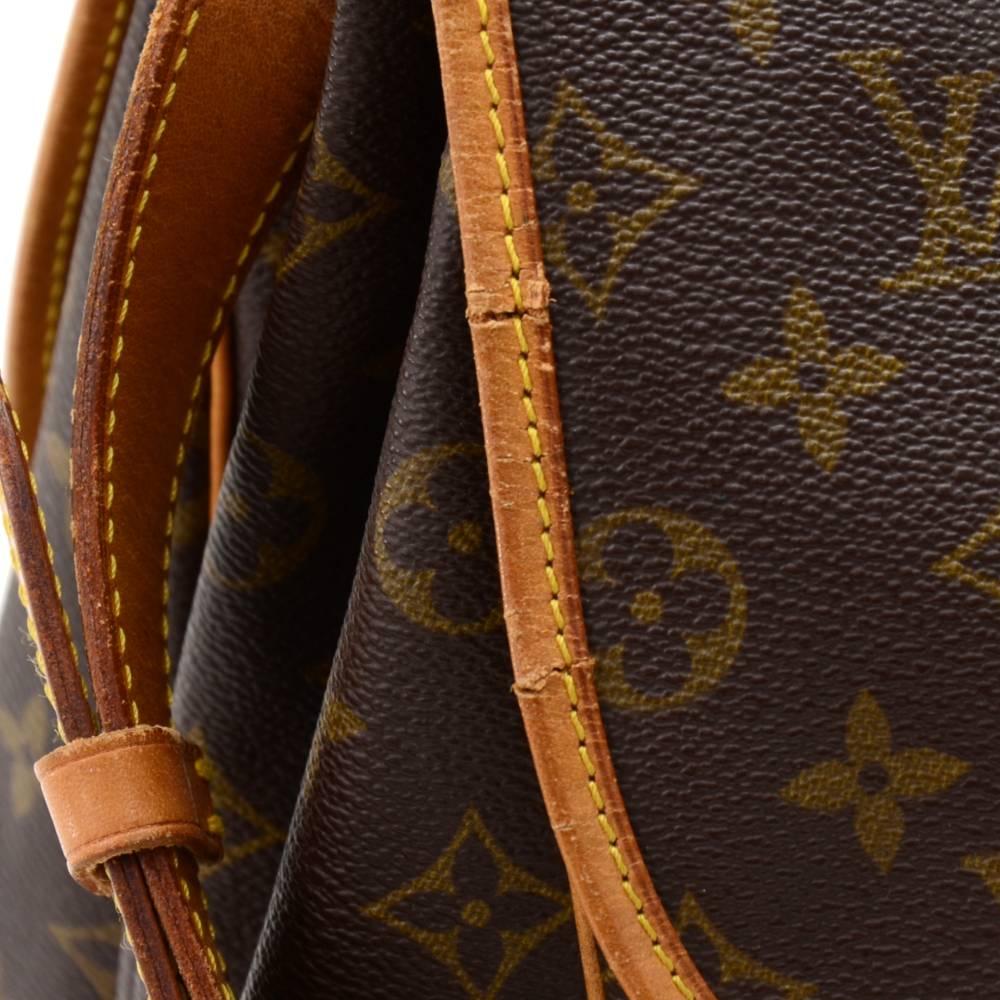 Louis Vuitton Saumur 43 XL Monogram Canvas Shoulder Bag 1