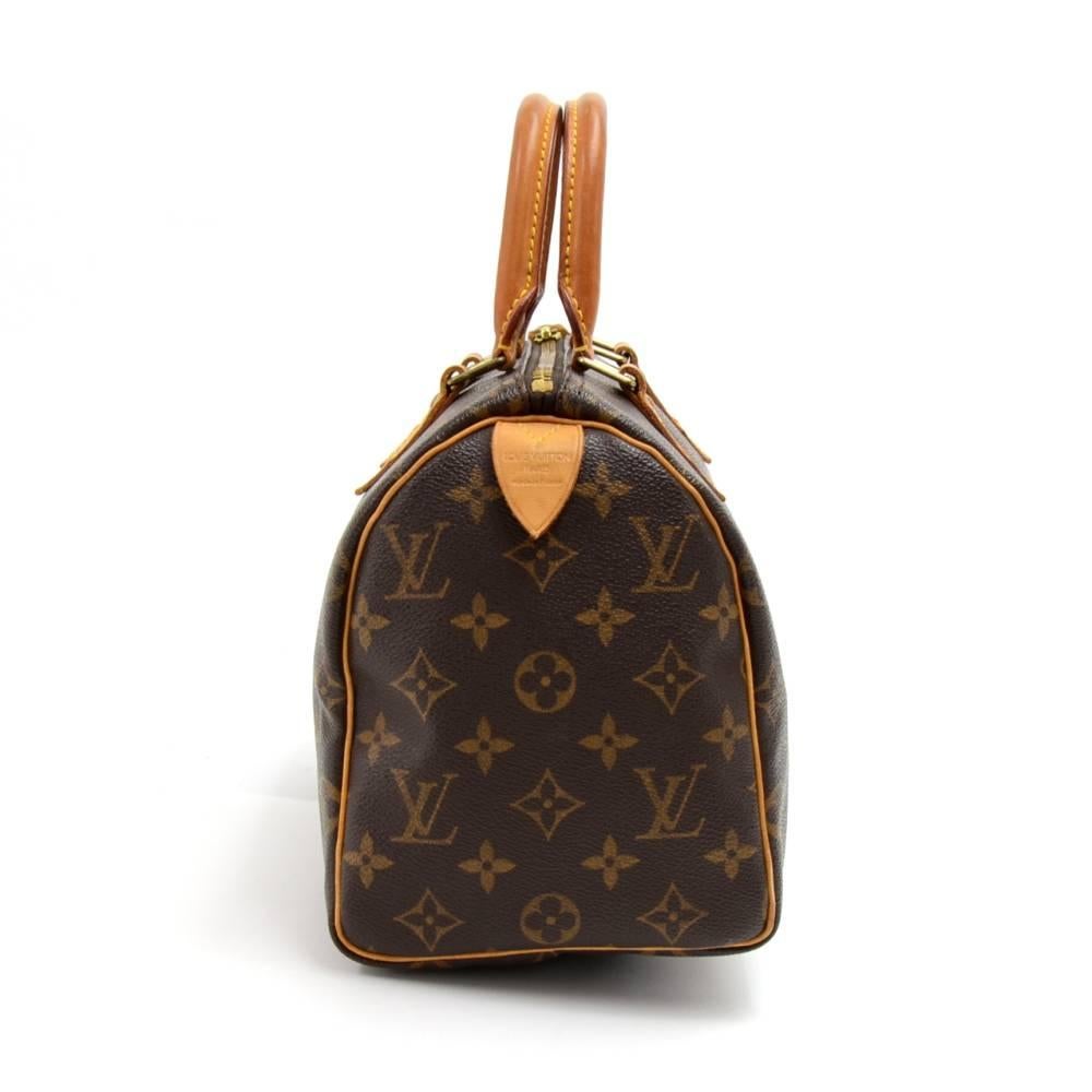 Louis Vuitton Speedy 25 Monogram Canvas City Hand Bag In Good Condition In Fukuoka, Kyushu