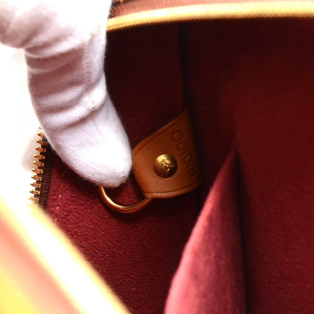 Louis Vuitton Negev GM Caramel Brown Nomade Leather Travel Tote Bag 3