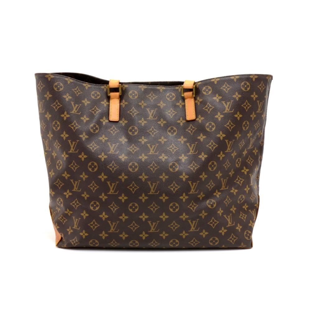 Louis Vuitton Cabas Alto shoulder bag in monogram canvas. Inside has brown lining, 1 zipper pocket and pocket for cell phone or glasses. Very popular item long discontinued!  SKU: LO516

Made in: France
Serial Number: AR0969
Size: 20.5 x 6 x 15