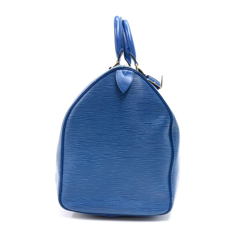 blue louis vuitton duffle bag