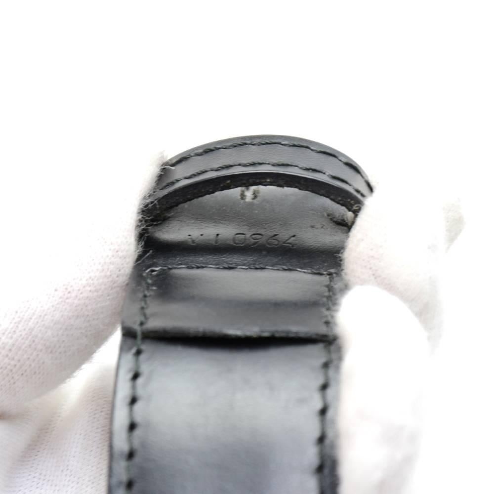 Louis Vuitton Vintage Sac Depaule PM Black Epi Leather Shoulder Bag 3