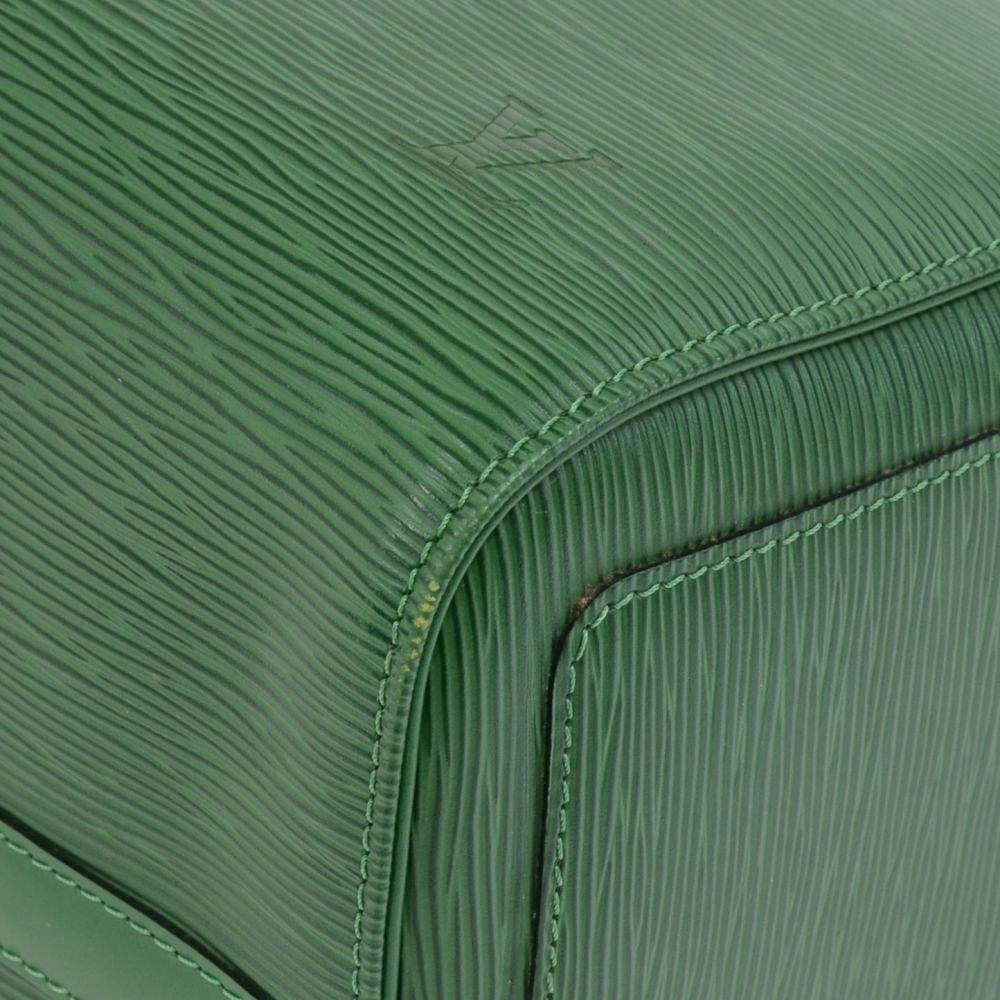 Vintage Louis Vuitton Speedy 35 Green Epi Leather City Hand Bag 3