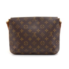 Louis Vuitton Musette Tango Monogram Canvas Shoulder Bag