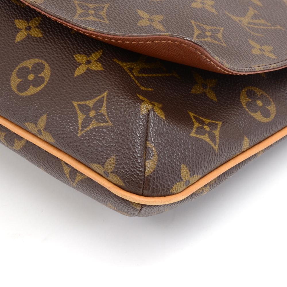 Louis Vuitton Musette Tango Monogram Canvas Shoulder Bag For Sale 1