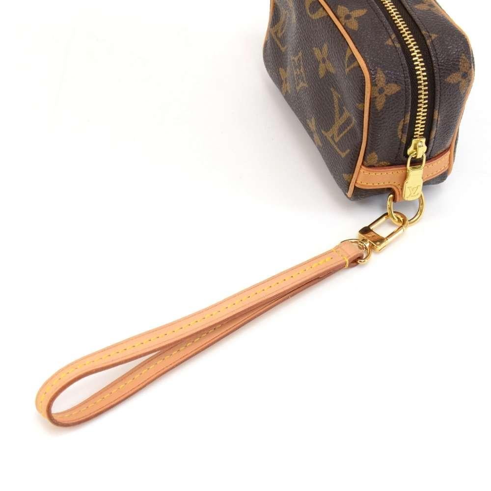 Louis Vuitton Trousse Wapity Monogram Canvas Wristlet Bag For Sale 1