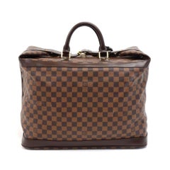 Louis Vuitton Grimaud Damier Ebene Canvas Travel Handbag