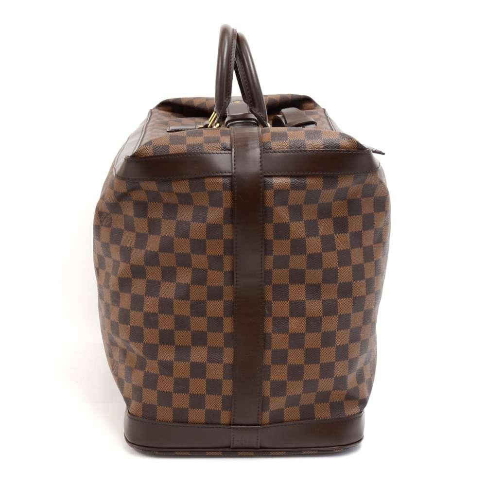 Louis Vuitton Grimaud Damier Ebene Canvas Travel Handbag In Good Condition For Sale In Fukuoka, Kyushu