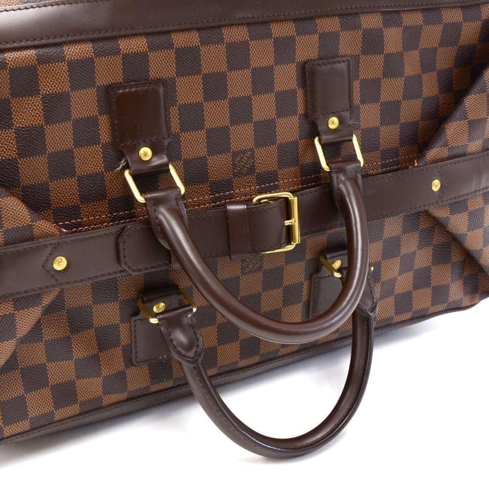 Louis Vuitton Grimaud Damier Ebene Canvas Travel Handbag For Sale 1
