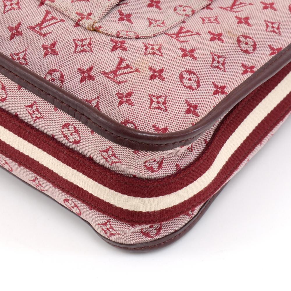 Louis Vuitton Besace Mary Kate Red Monogram Mini Canvas Shoulder Bag For Sale 1