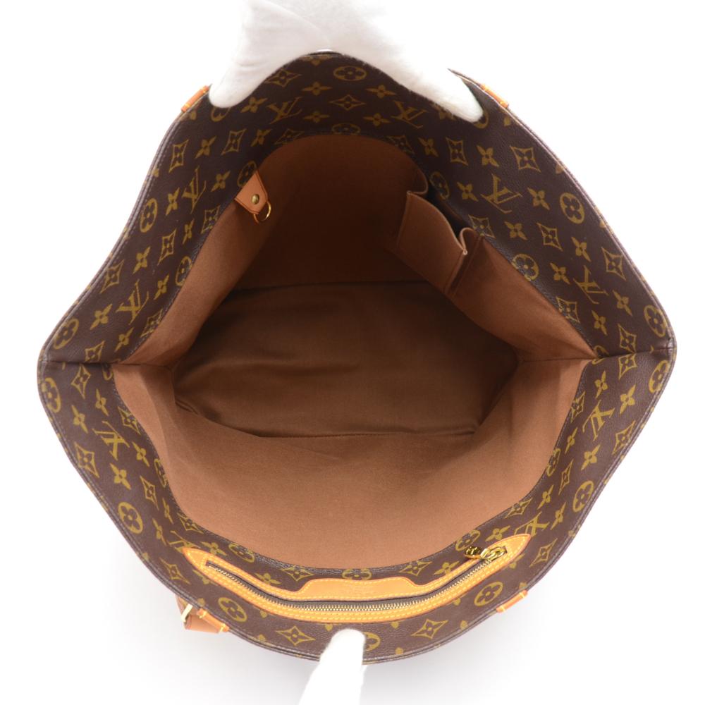 Louis Vuitton Sac Shopping Monogram Canvas Shoulder Tote Bag 5