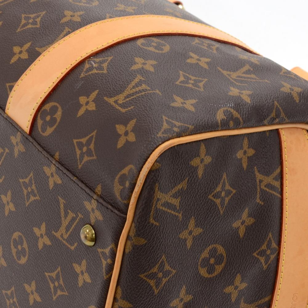 Louis Vuitton Carryall Monogram Canvas Travel Bag For Sale 2