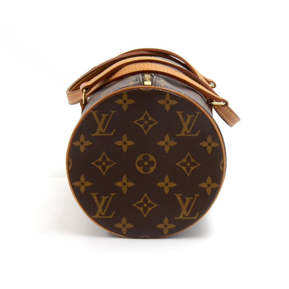 Louis Vuitton Papillon 30 Monogram Canvas Hand Bag + Pouch In Good Condition For Sale In Fukuoka, Kyushu