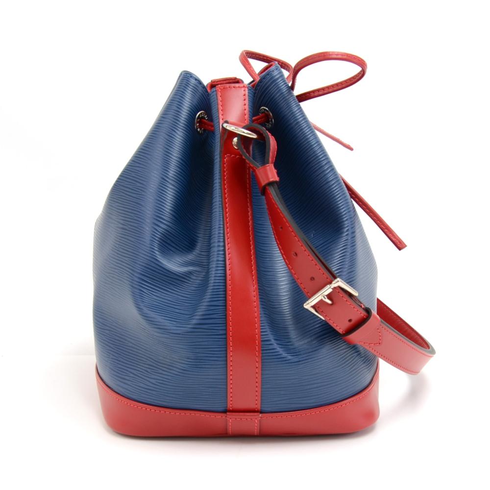 blue and red louis vuitton bag
