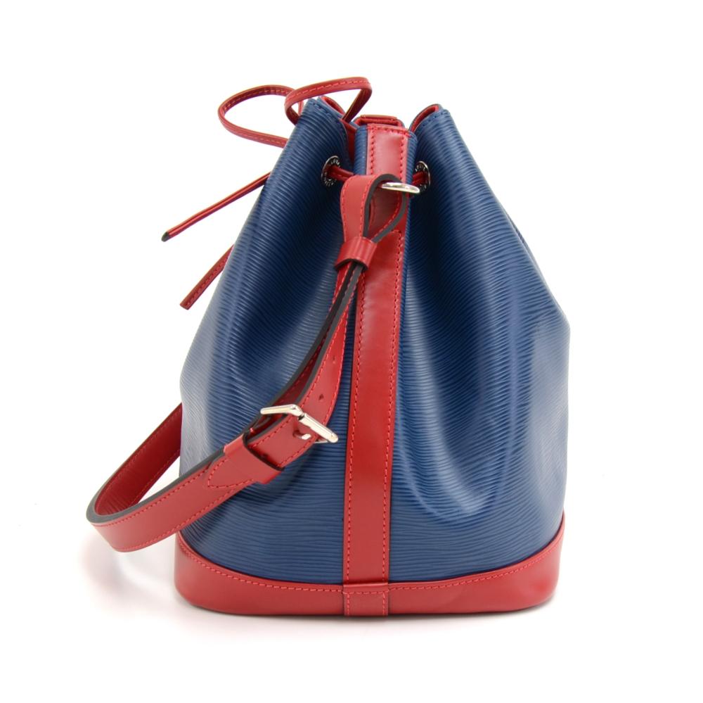 louis vuitton blue red bag