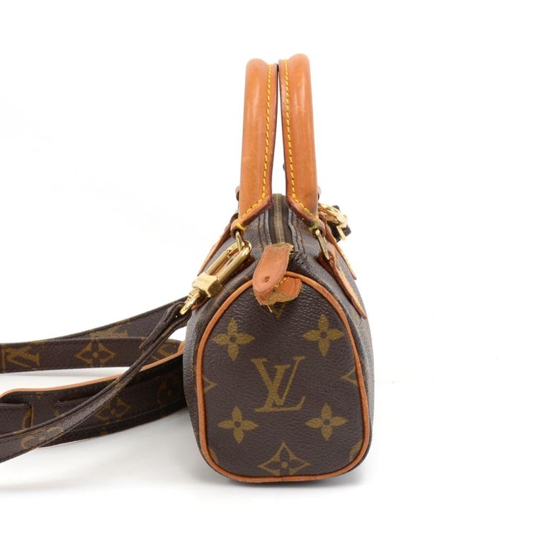 Vintage Louis Vuitton Mini Speedy Sac HL Monogram Canvas Hand Bag