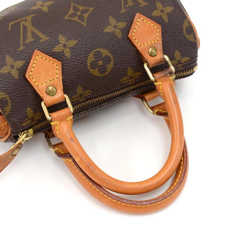 Vintage Louis Vuitton Mini Speedy Sac HL Monogram Canvas Hand Bag