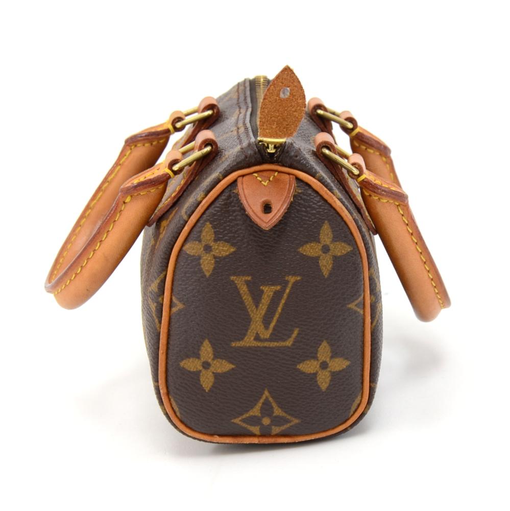 Louis Vuitton Mini Speedy Sac HL Monogram Canvas Hand Bag In Good Condition In Fukuoka, Kyushu