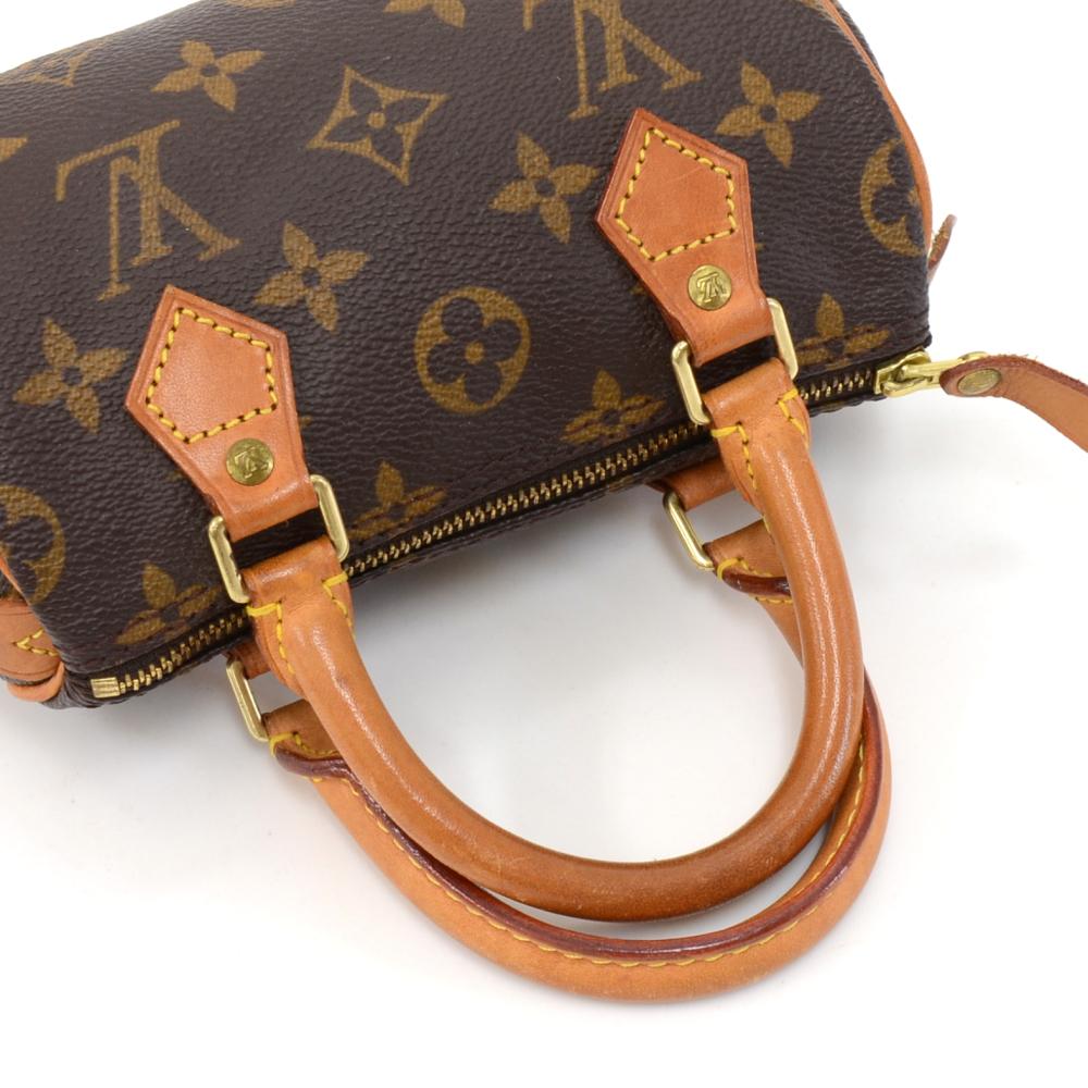 Louis Vuitton Mini Speedy Sac HL Monogram Canvas Hand Bag 1