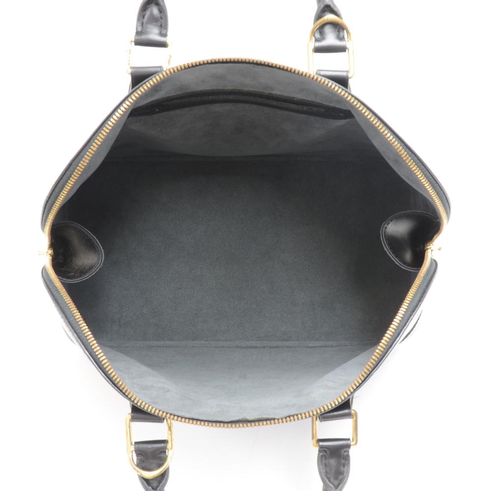 Vintage Louis Vuitton Alma Black Epi Leather Hand Bag 5