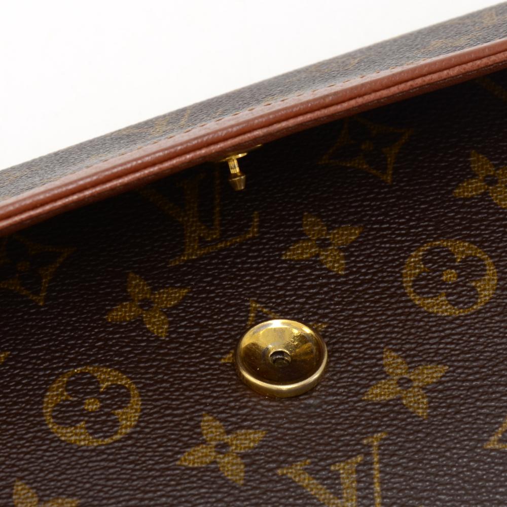 Vintage Louis Vuitton Pochette Dame Monogram Canvas Clutch Bag In Good Condition For Sale In Fukuoka, Kyushu