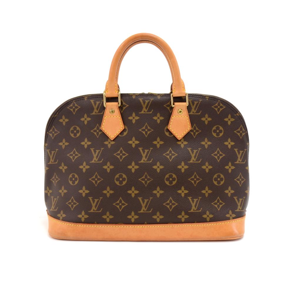Vintage Louis Vuitton Alma in monogram canvas. With its shapes invented by Gaston Vuitton in the 1930’s, Alma is now a classic. Hand-held and closed with a double zipper. Inside is brown lining. 
SKU: LQ351

Made in: France
Serial Number: