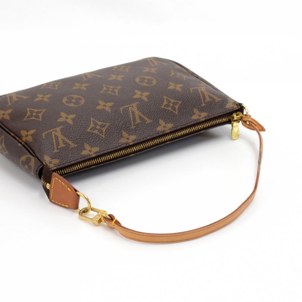 Vintage Louis Vuitton Pochette Accessoires Monogram Canvas Hand Bag 1