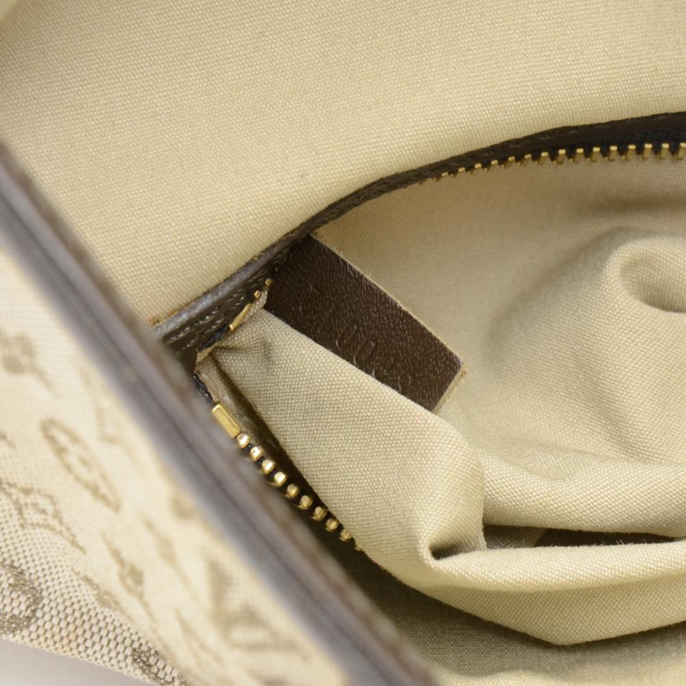 Louis Vuitton Francoise Khaki Monogram Mini Canvas 2 way Shoulder Bag For Sale 3