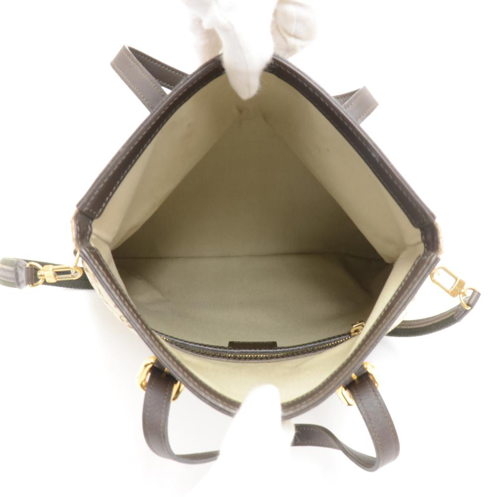 Louis Vuitton Francoise Khaki Monogram Mini Canvas 2 way Shoulder Bag For Sale 4