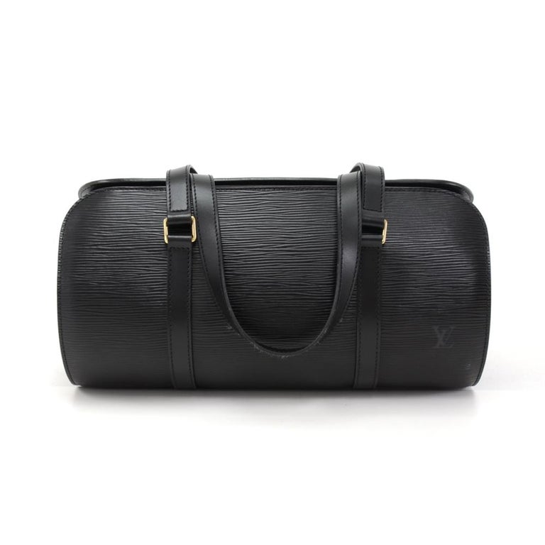 Louis Vuitton Vintage - Epi Soufflot Bag - Black - Leather and Epi Leather  Handbag - Luxury High Quality - Avvenice