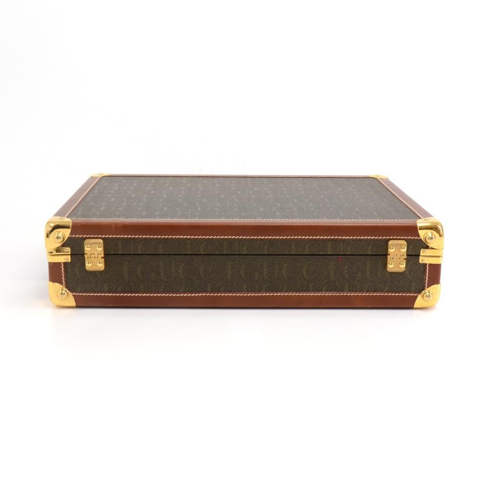 monogram briefcase