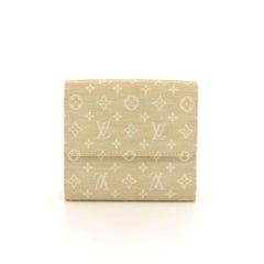Louis Vuitton Dune Off White Monogram Idylle Trifold Wallet