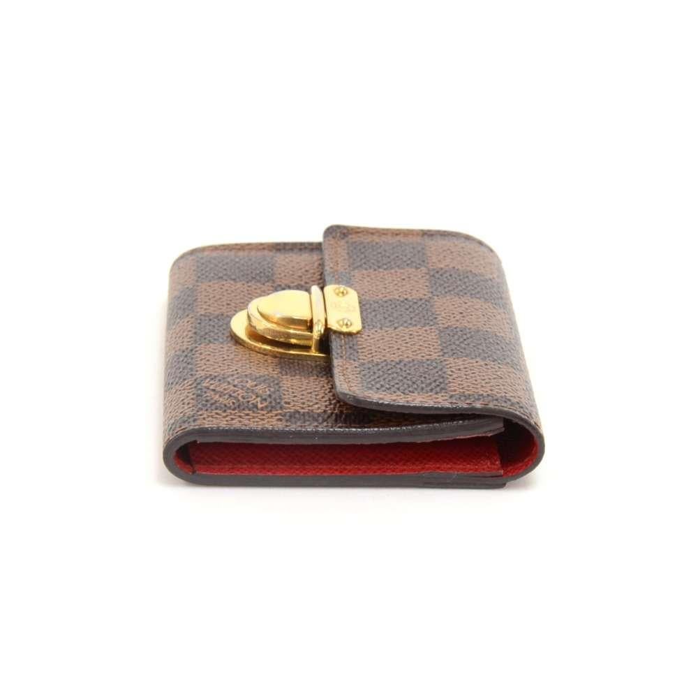 Louis Vuitton Porte Monnaie Koala Ebene Damier Canvas Coin Case 1