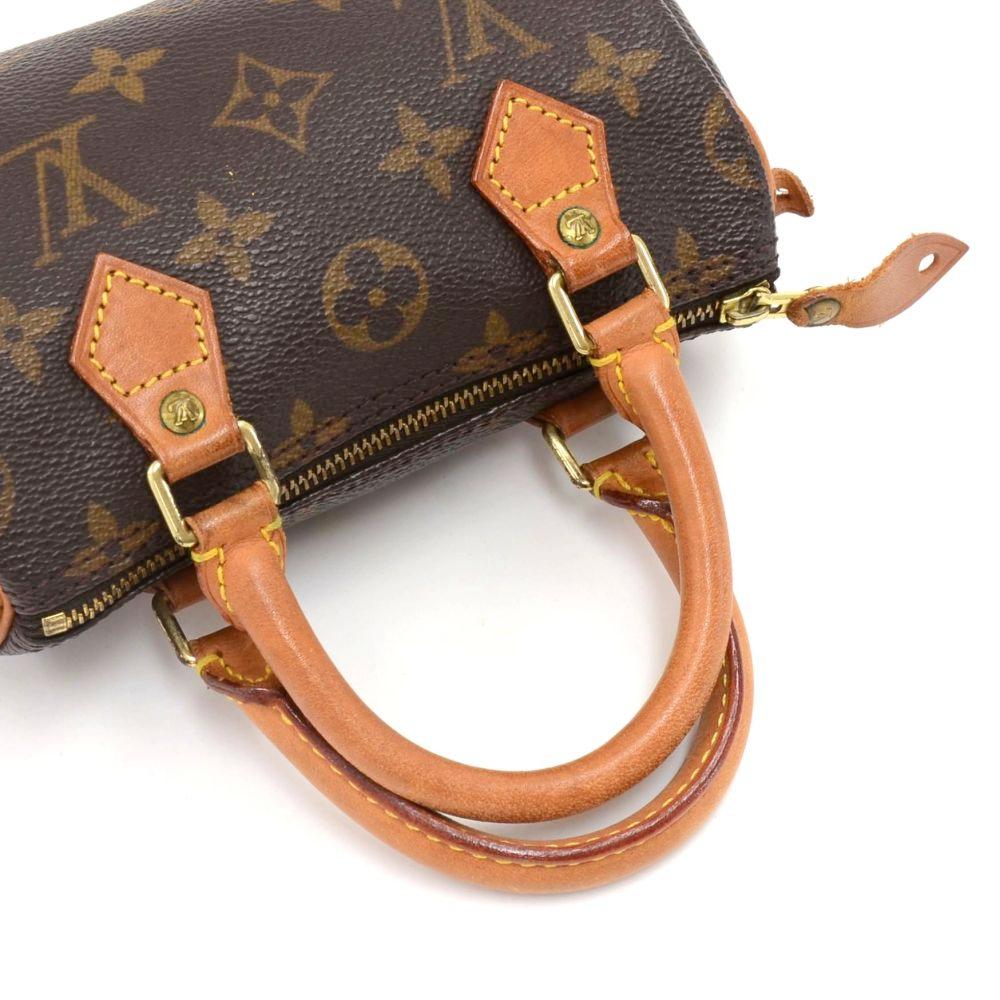 Louis Vuitton Mini Speedy Sac HL Monogram Canvas Hand Bag 1