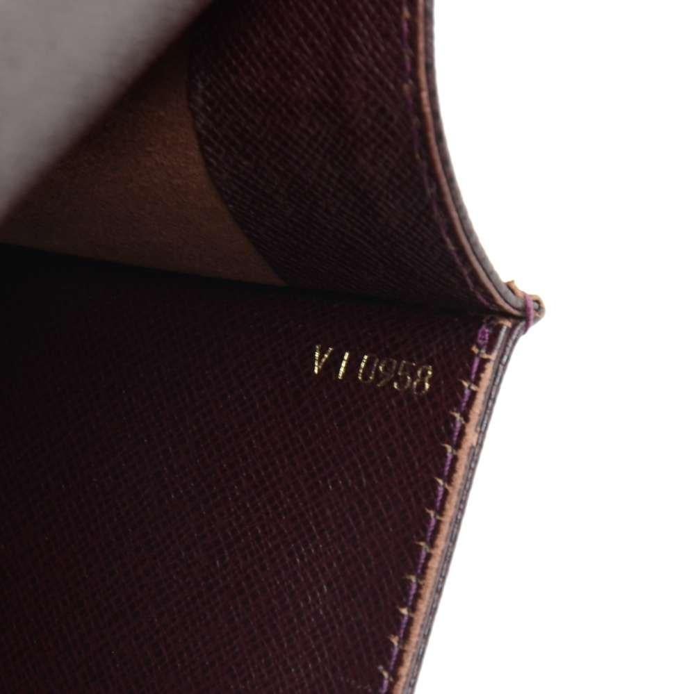 Vintage Louis Vuitton Serviette Kourad Burgundy Taiga Leather Briefcase Bag For Sale 3