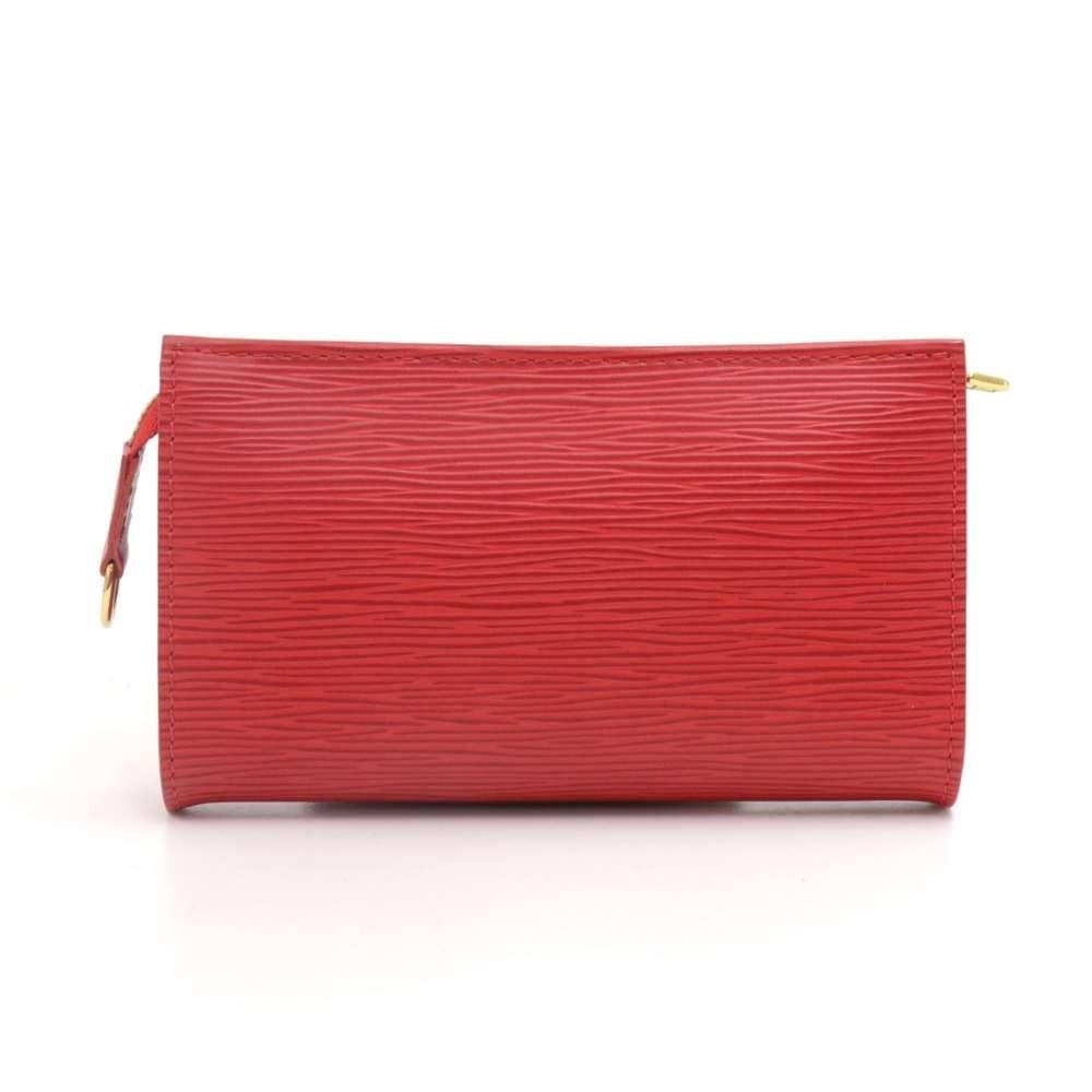 Louis Vuitton Bucket PM Red Epi Leather Shoulder Bag For Sale 6