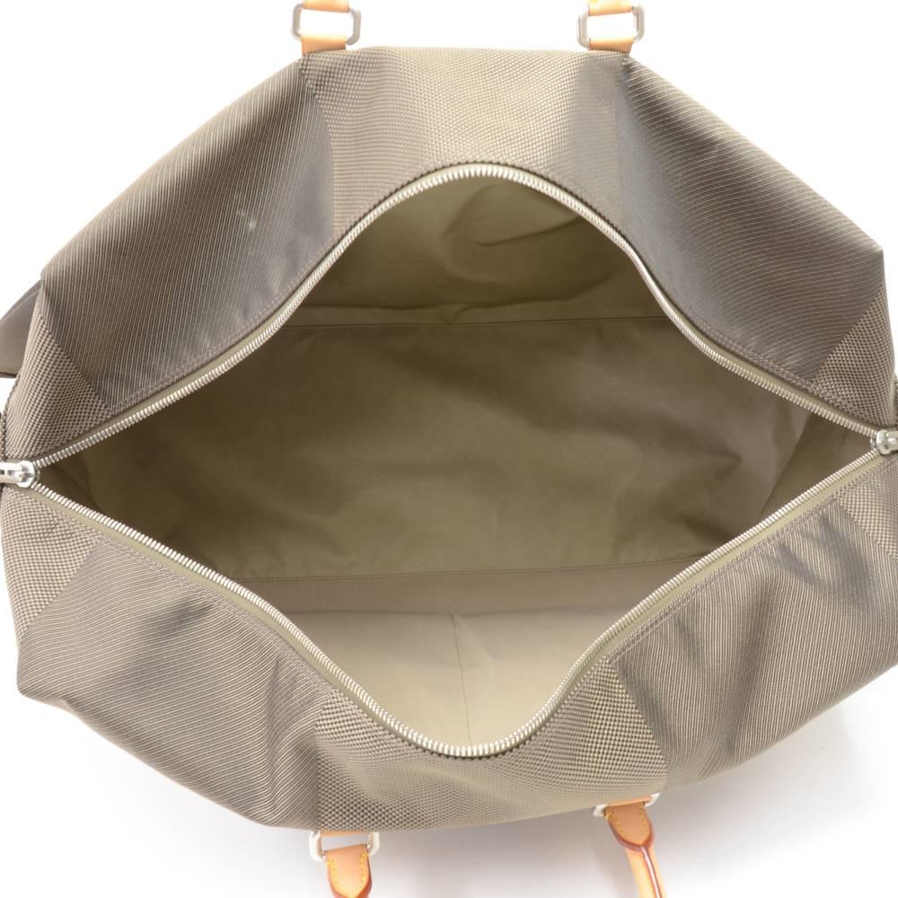 Louis Vuitton Sable Souverain Dark Brown Damier Geant Canvas Boston Bag For Sale 4